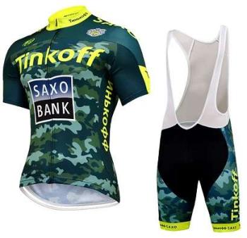 Cyklistický set Tinkoff Saxo - maskáčový