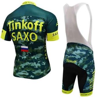 Cyklistický set Tinkoff Saxo - maskáčový